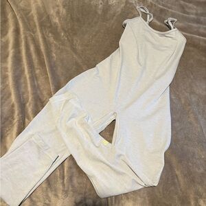 Aritzia Light Gray Jumpsuit
